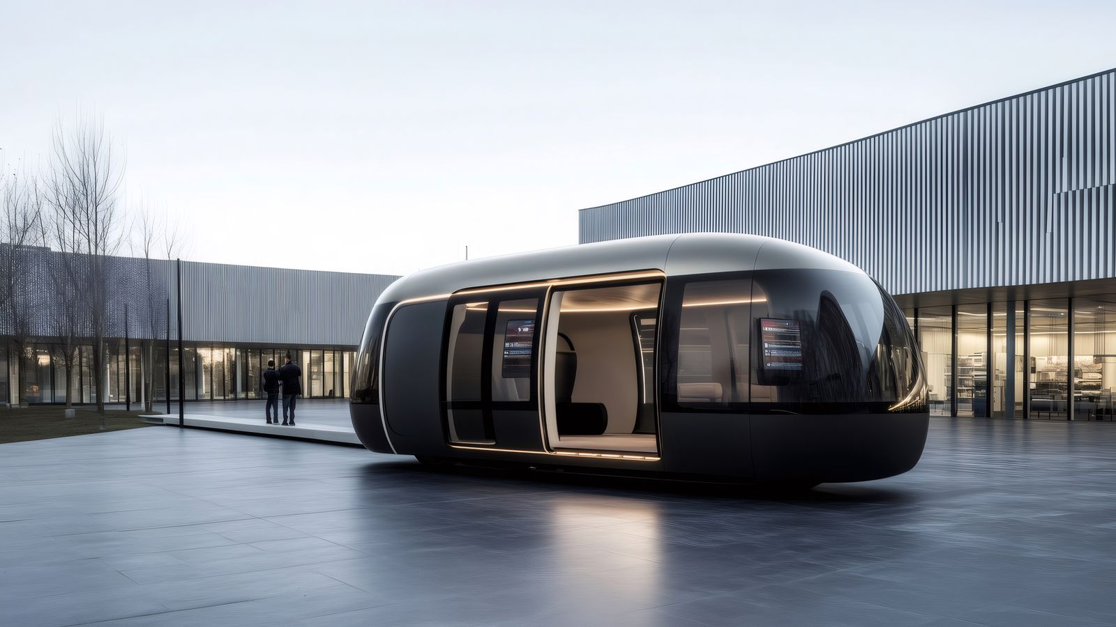 Induct Technology autonomous shuttle product overview - Navia and Cybergo platforms